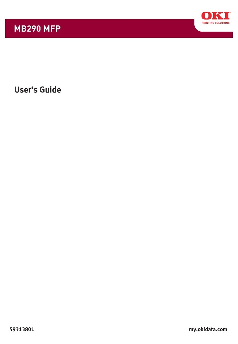 Oki MB290 User manual