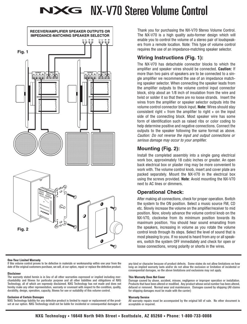 Nxg V70 user guide