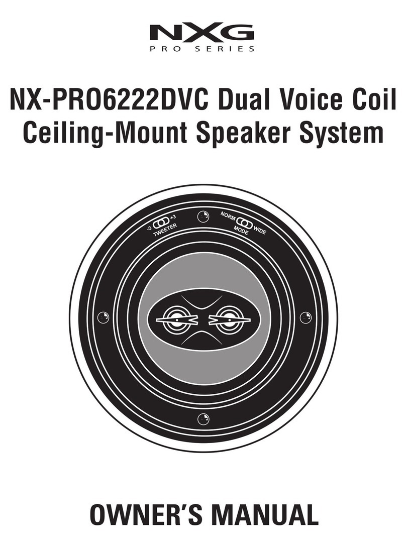 Nxg PRO 6222 User manual