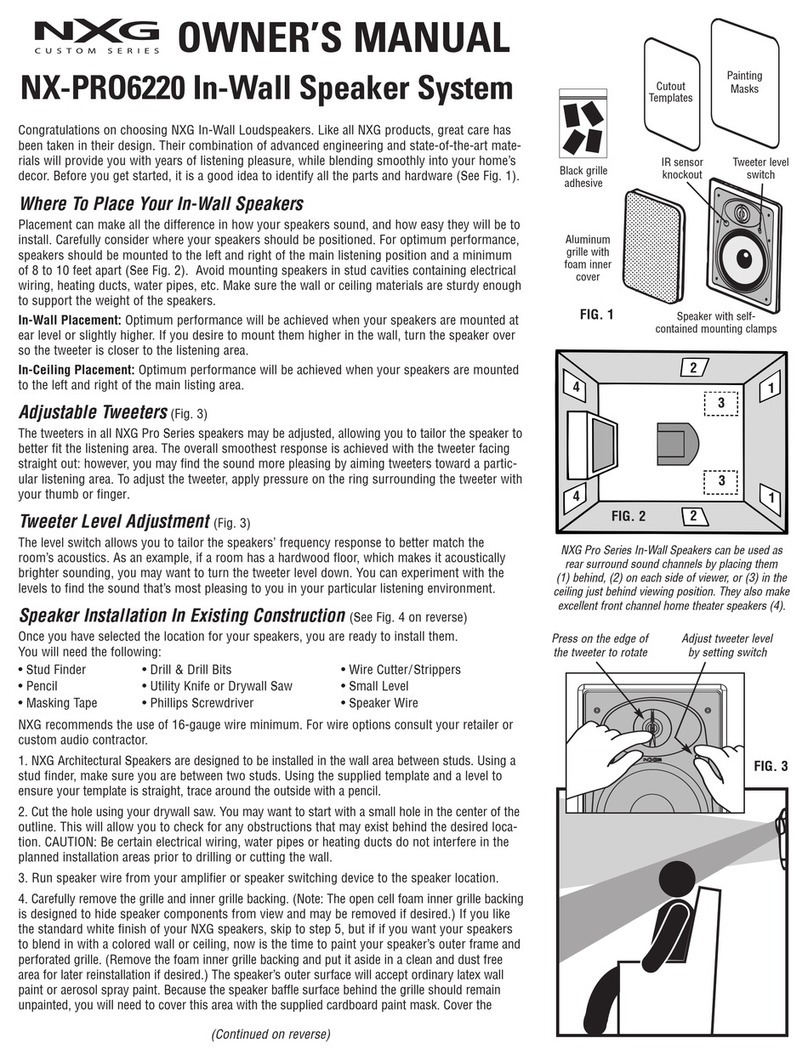 Nxg PRO 6220 User manual