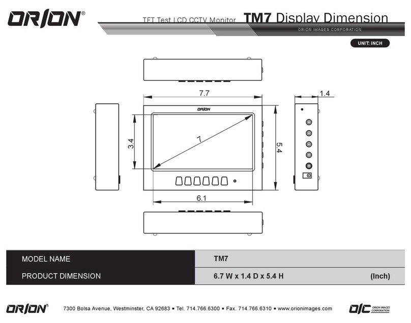 ORION Images TM7 User guide ORION Images TM7 User guide