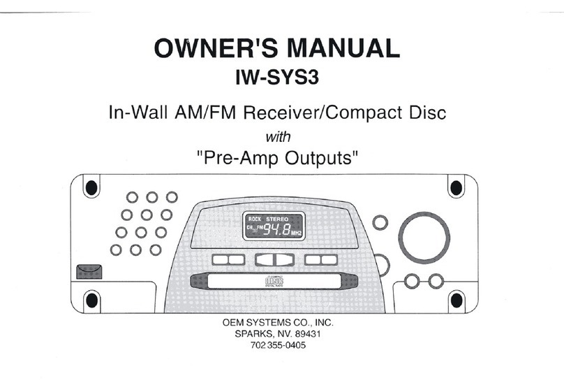 OEM IW-SYS3 owner's manual
