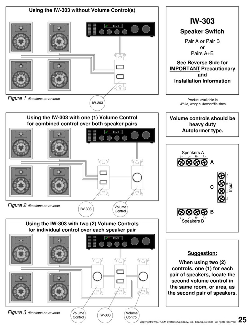 OEM IW-303 Installation information