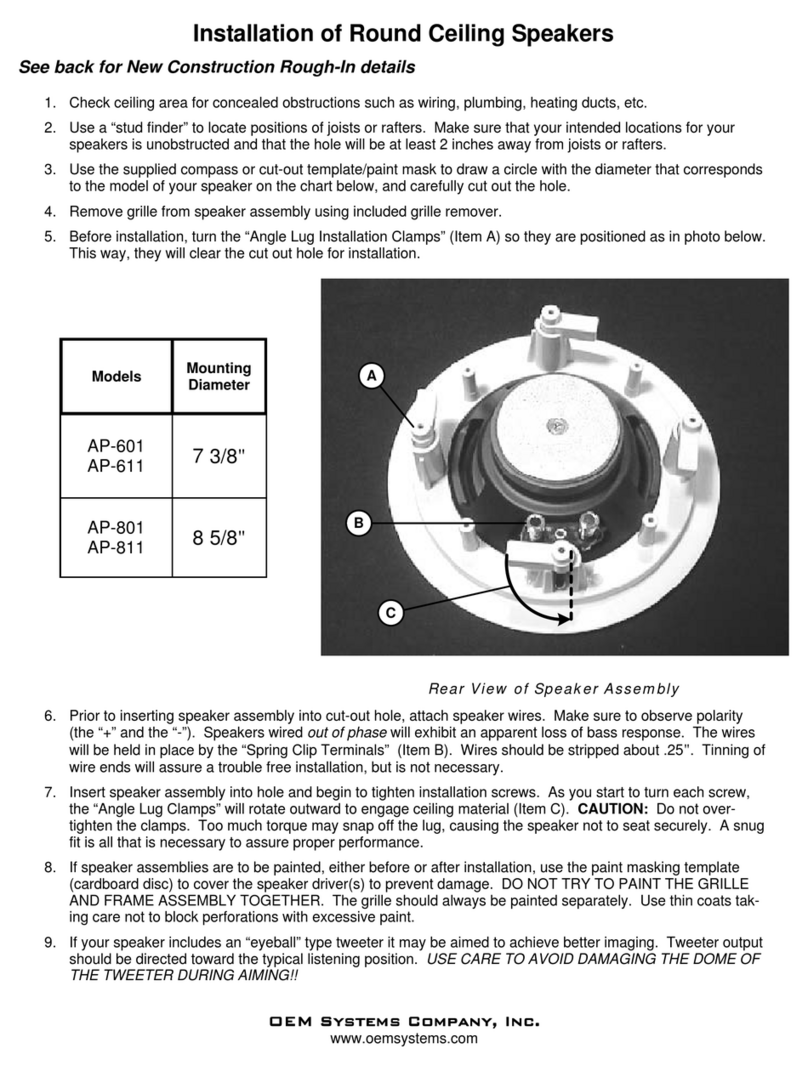 OEM Premium Series SC-802 E install guide