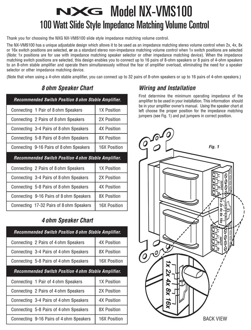 Nxg VMS100 user guide