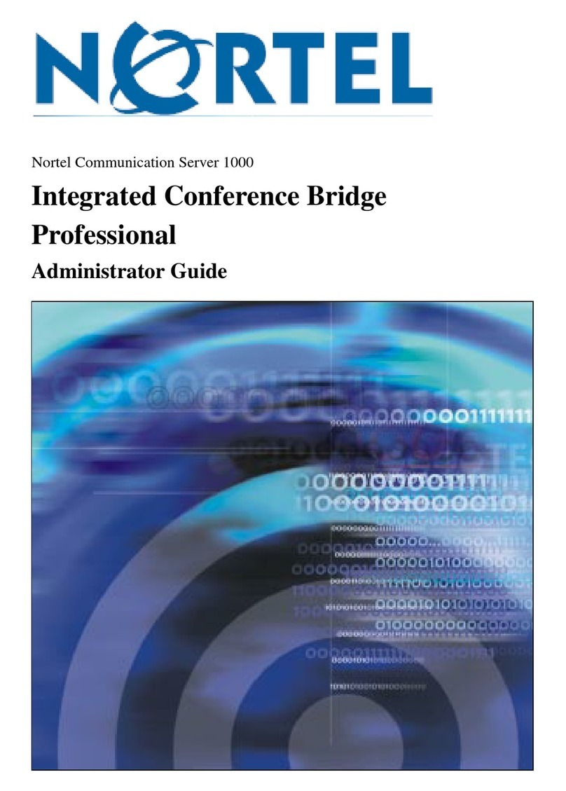 Nortel ICB Administrator's guide