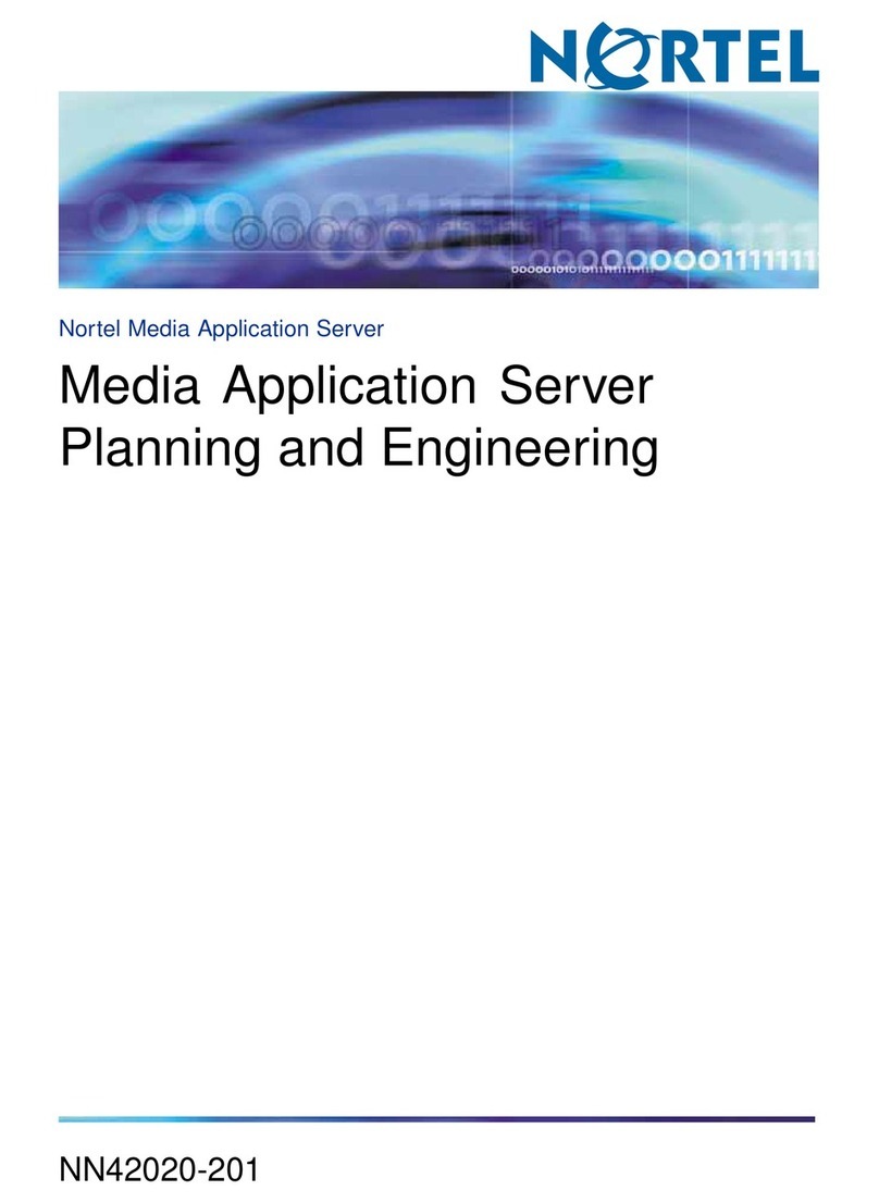 Nortel MAS User manual