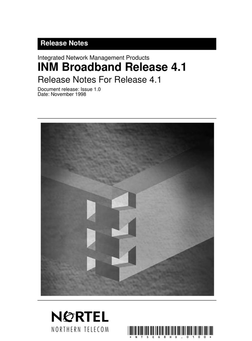 Nortel INM 4.1 Instruction Manual