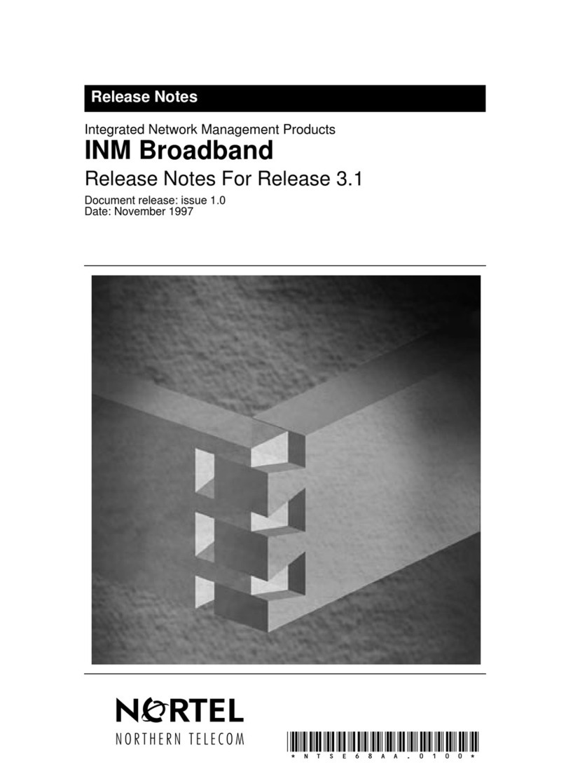 Nortel INM 3.1 Instruction Manual