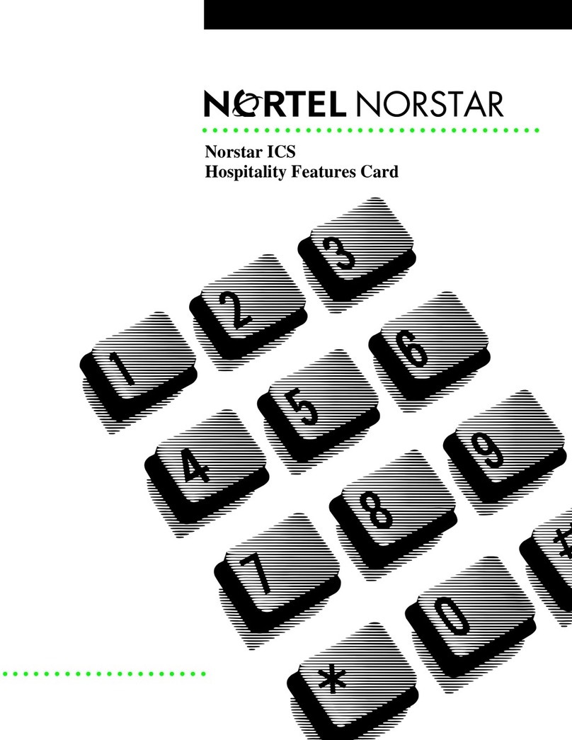 Nortel Norstar ICS Remote Tools 11 Manual