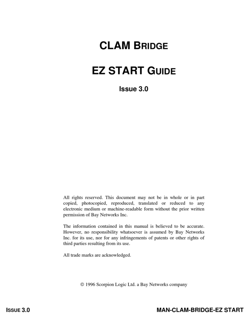 Bay Networks CLAM User manual
