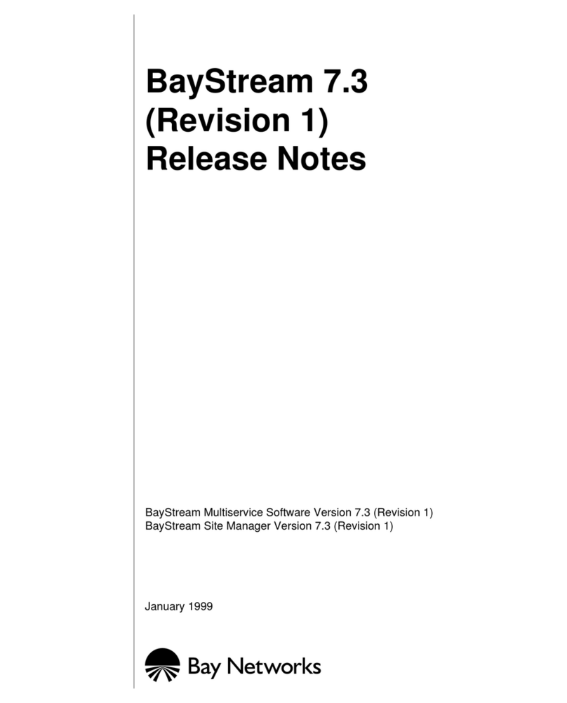 Bay Networks Baystream 7 Instruction Manual