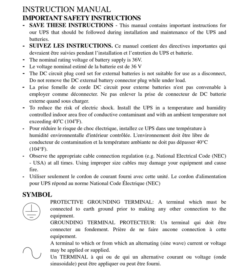 Nortel UPS45 User manual Nortel UPS45 User manual
