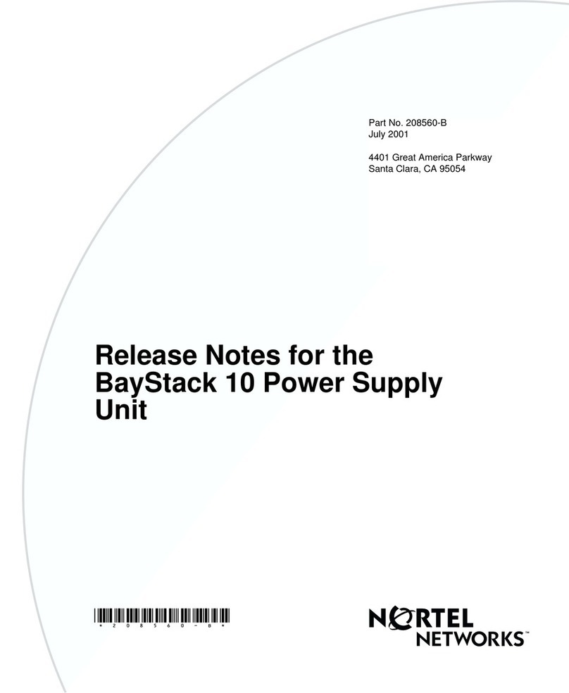 Nortel Nortel 10 Instruction Manual Nortel Nortel 10 Instruction Manual