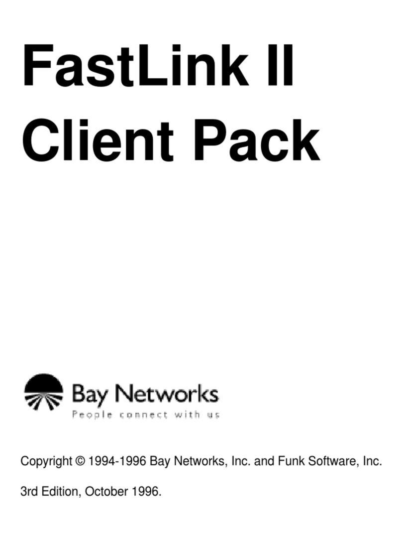 Bay Networks FastLink II user guide