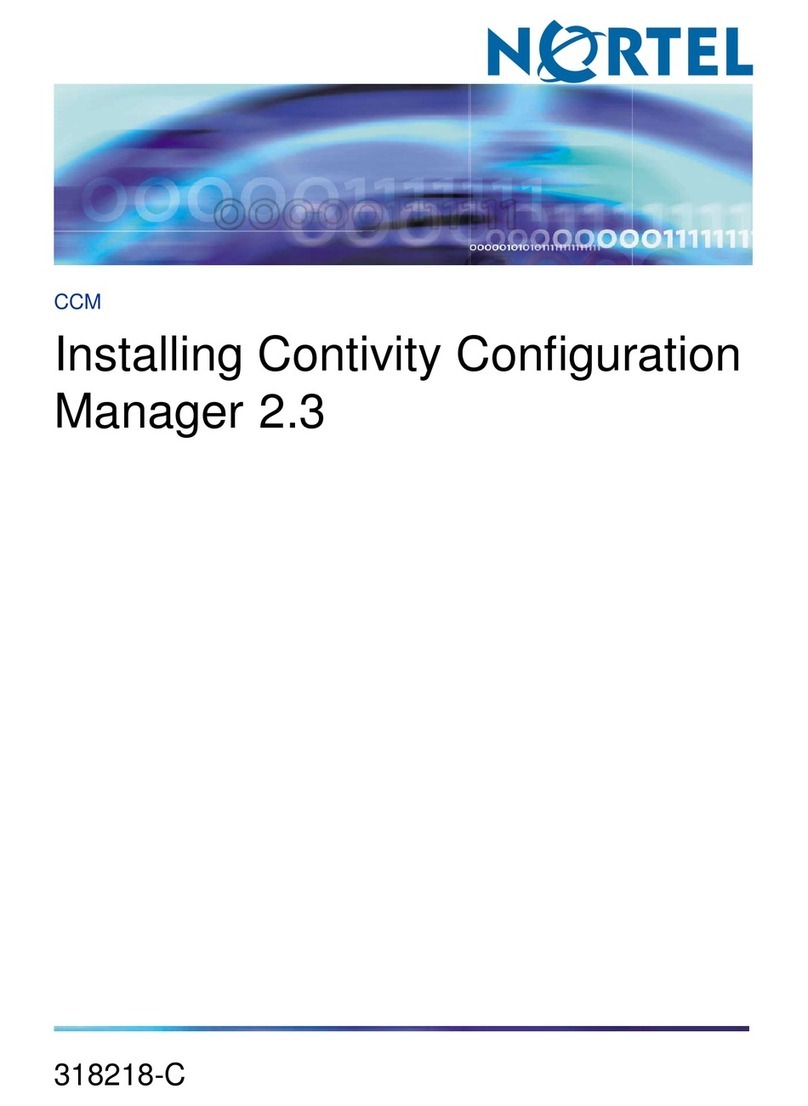Nortel Configuration Manager Configuration
