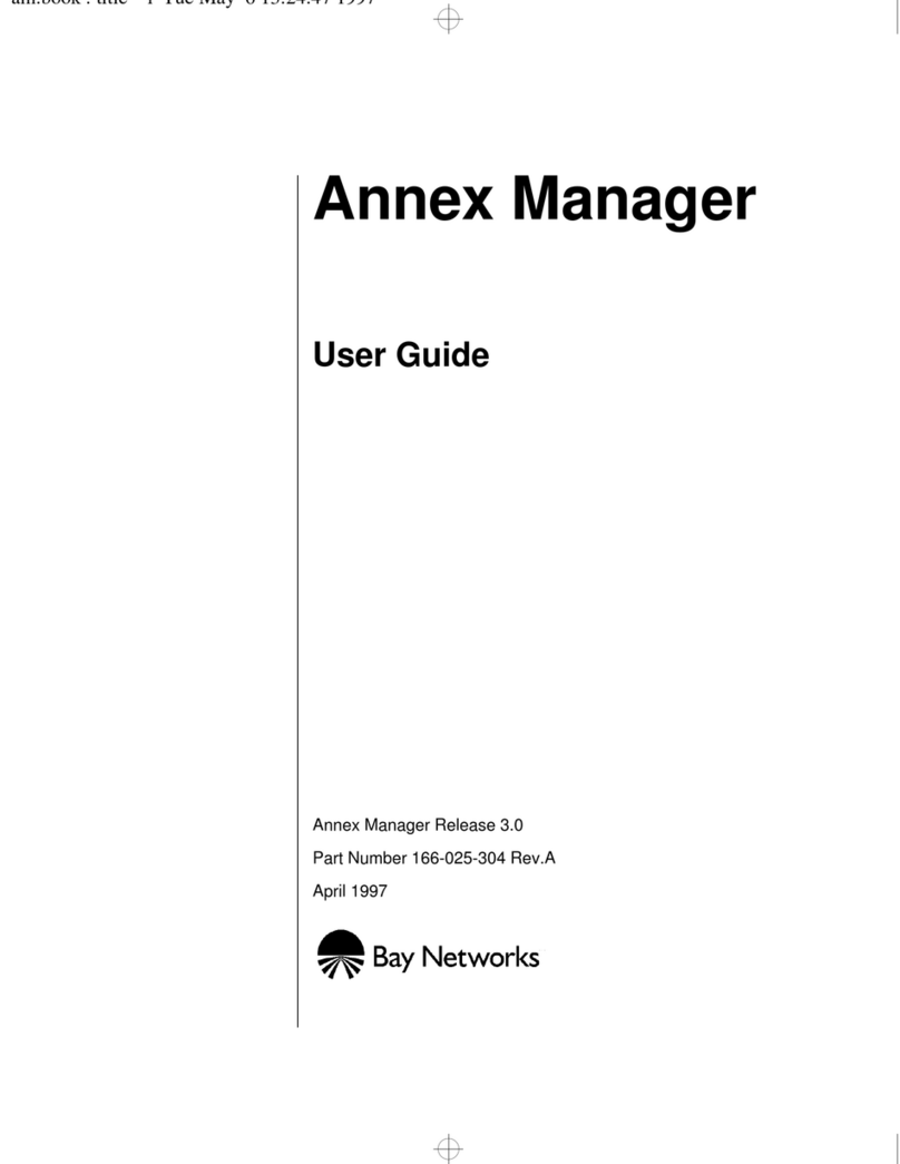 Bay Networks Manager user guide
