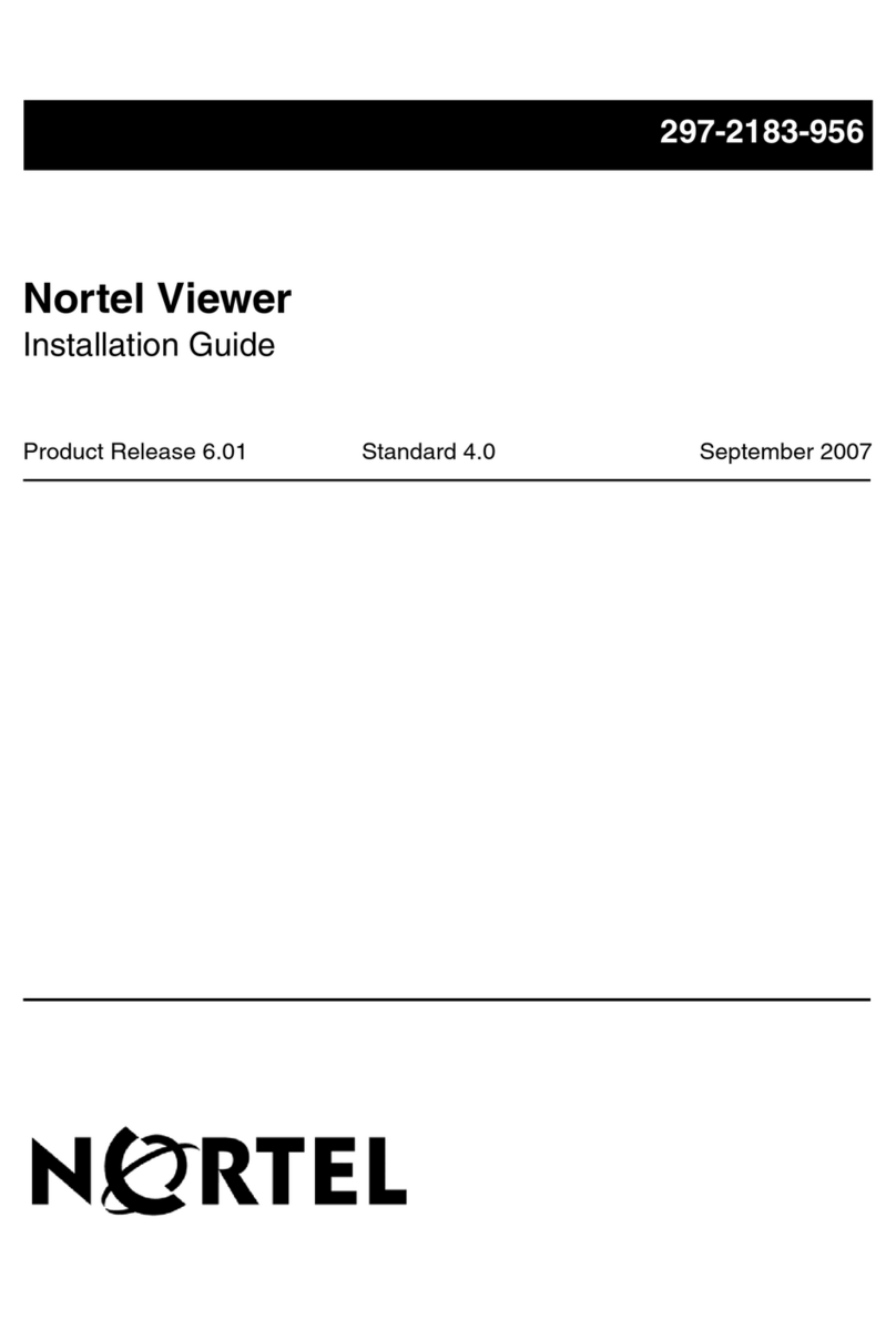 Nortel Viewer User manual