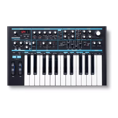 Novation Bass Station User manual