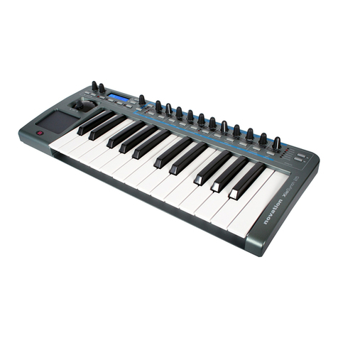 Novation Xio User manual