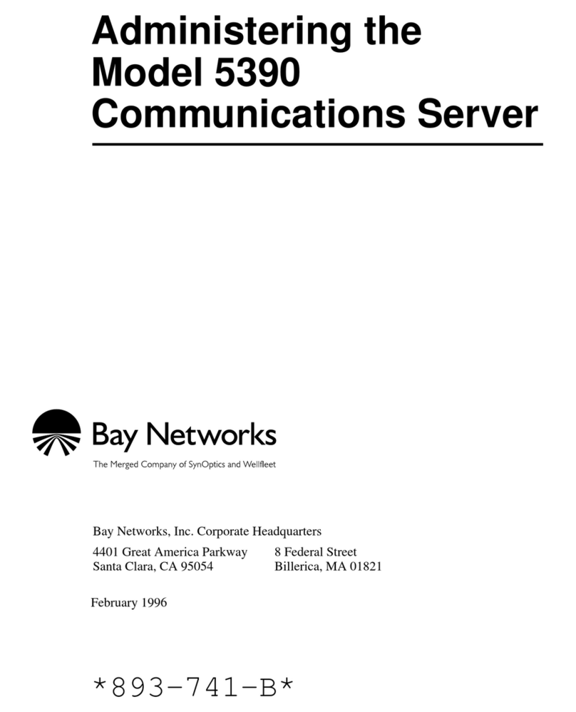Bay Networks 5390 Instructions for use Bay Networks 5390 Instructions for use