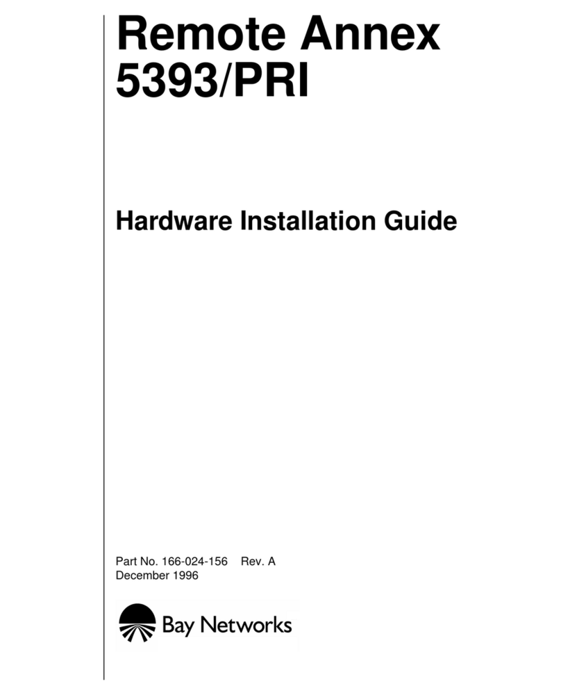 Bay Networks 5393 Manual
