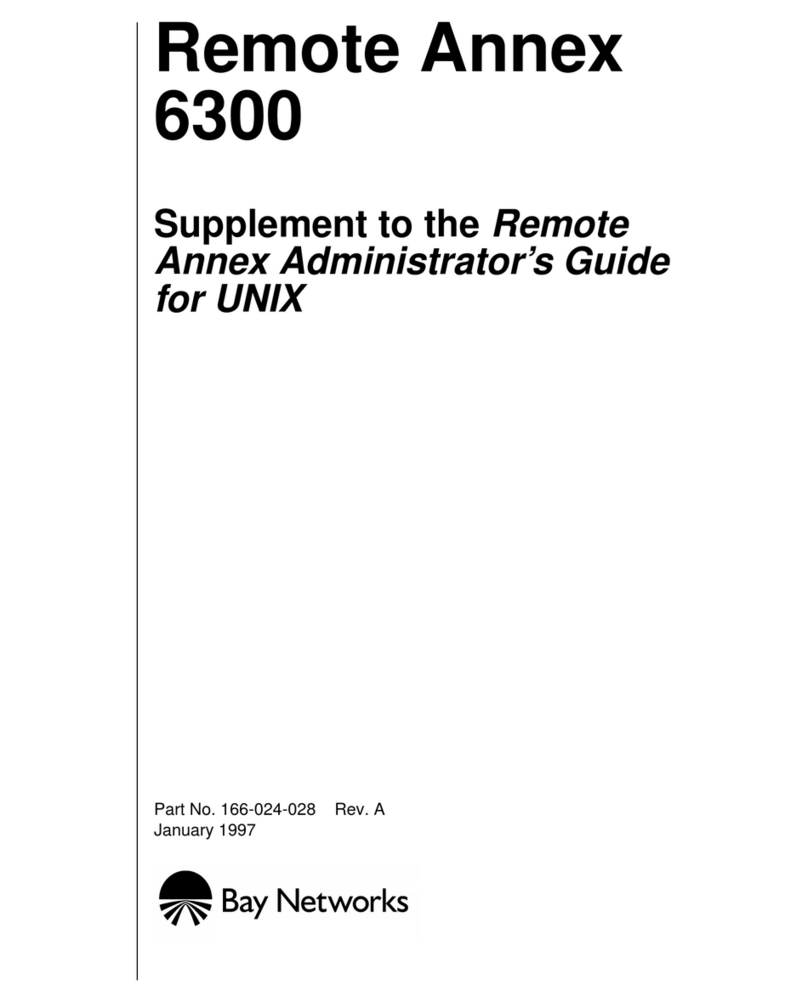 Bay Networks 6300 Supplement