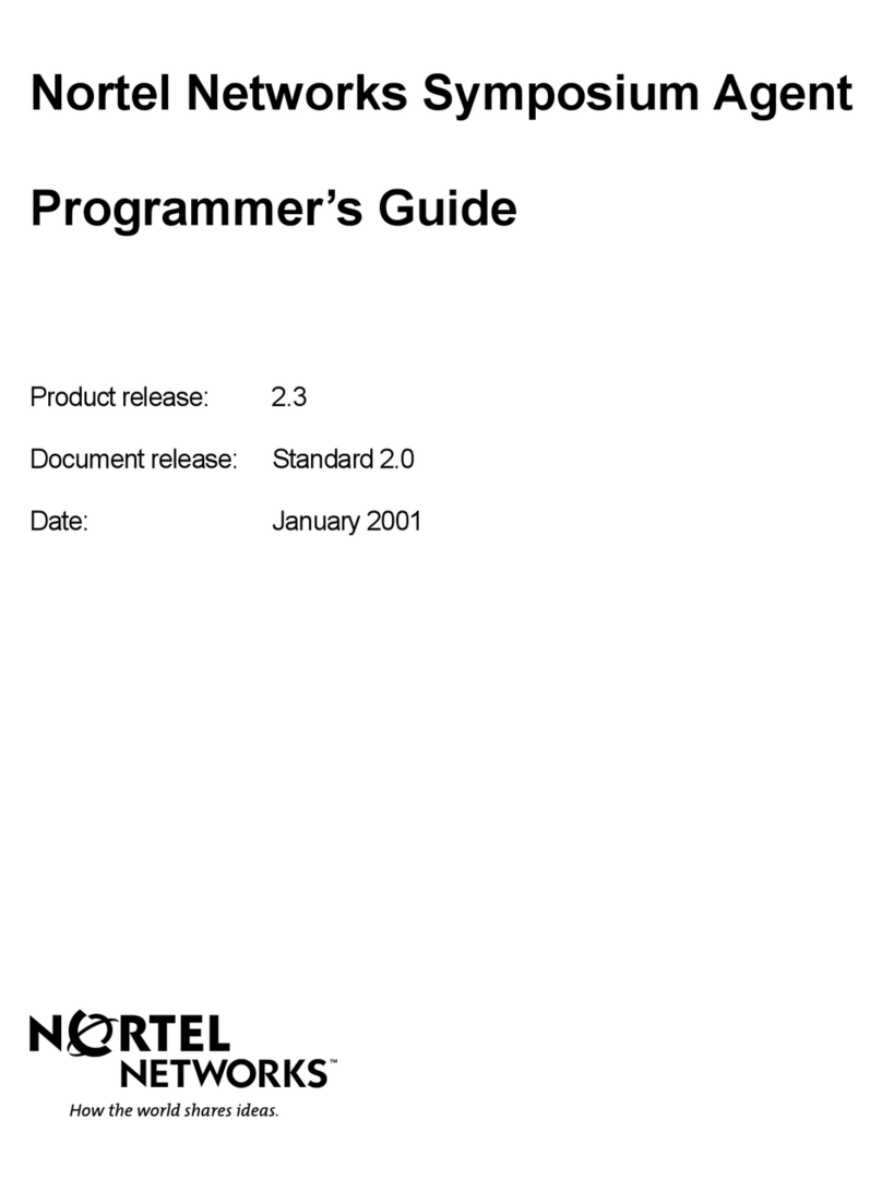 Nortel Agent Manual