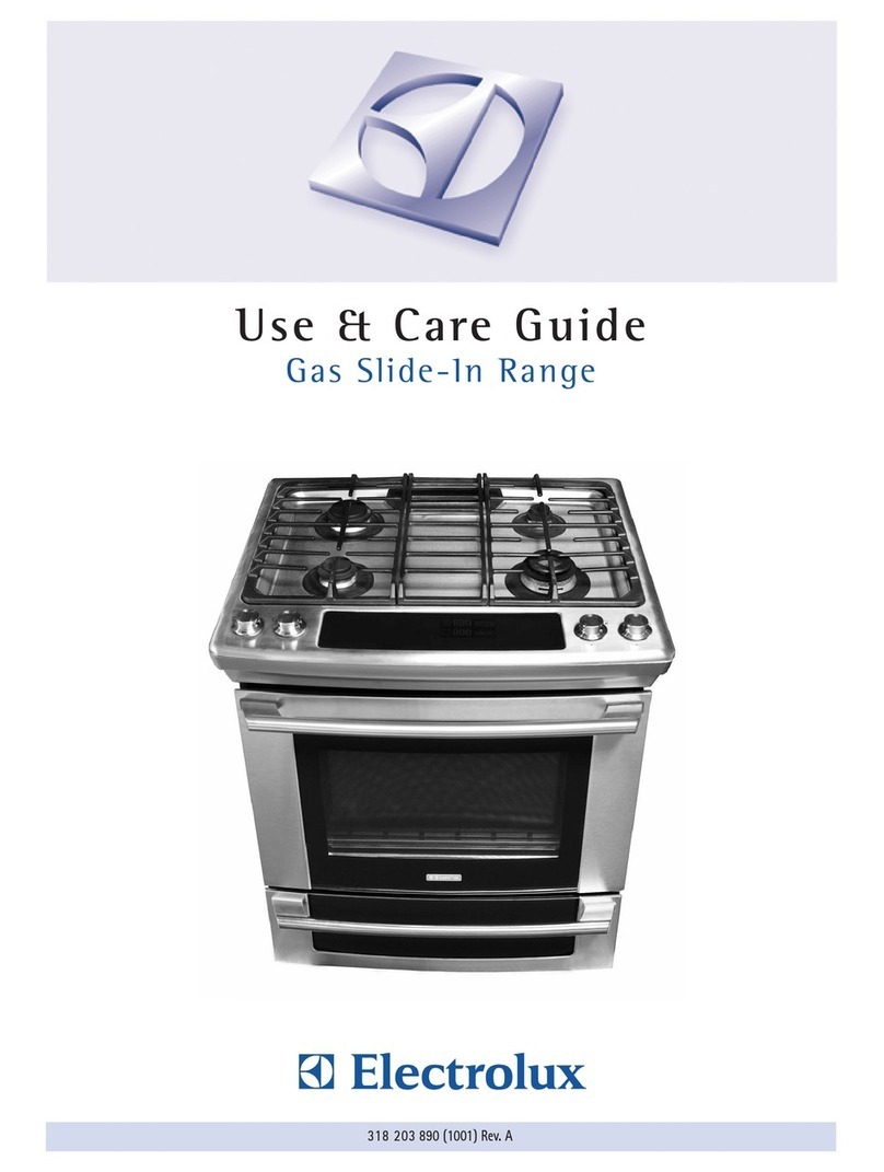 Electrolux EI30GS55JS Use and care guide