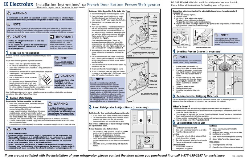Electrolux EI23BC56IS User manual