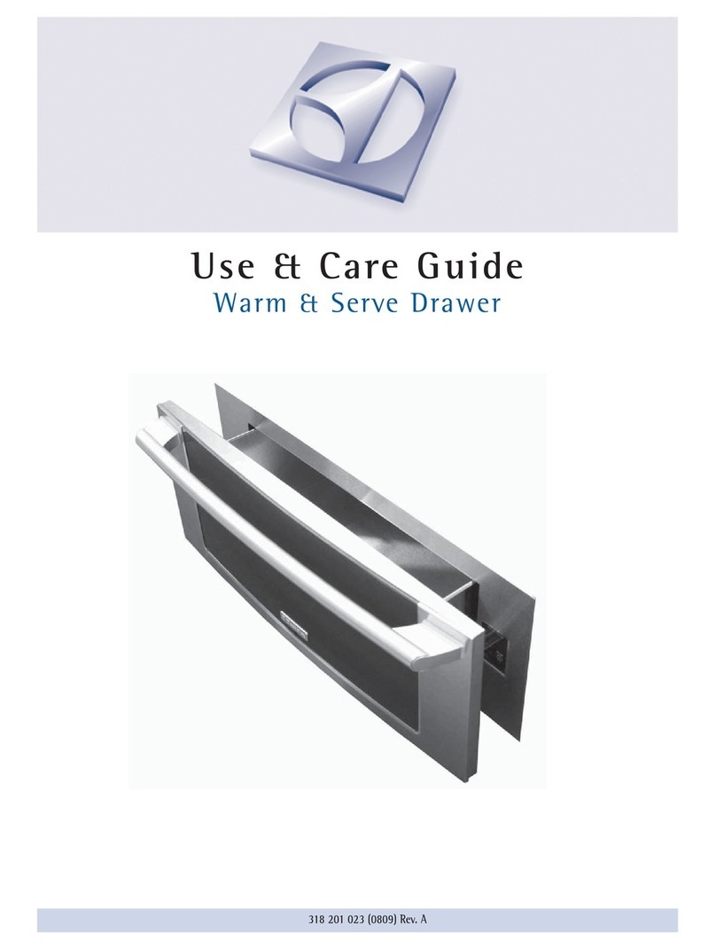 Electrolux EW27WD55GS Use and care guide