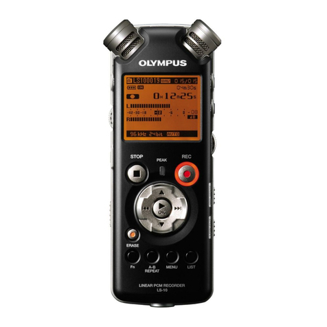 Olympus LS-10 - Linear PCM Recorder 2 GB Digital... instructions