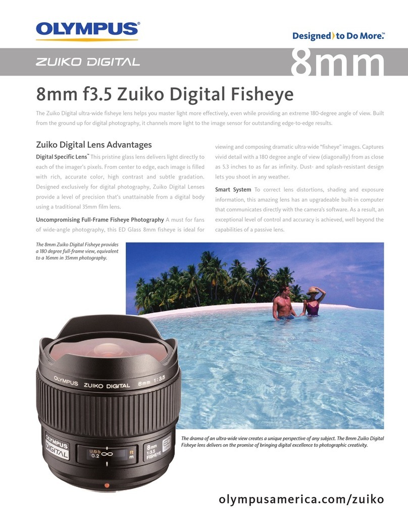 Olympus ED 8mm F3.5 Fisheye brochure
