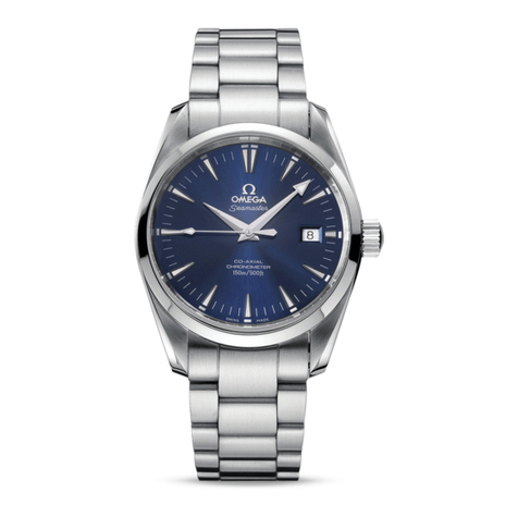 Omega 2503.80.00 User manual