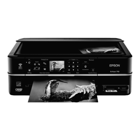 Epson Artisan 710 Series User manual
