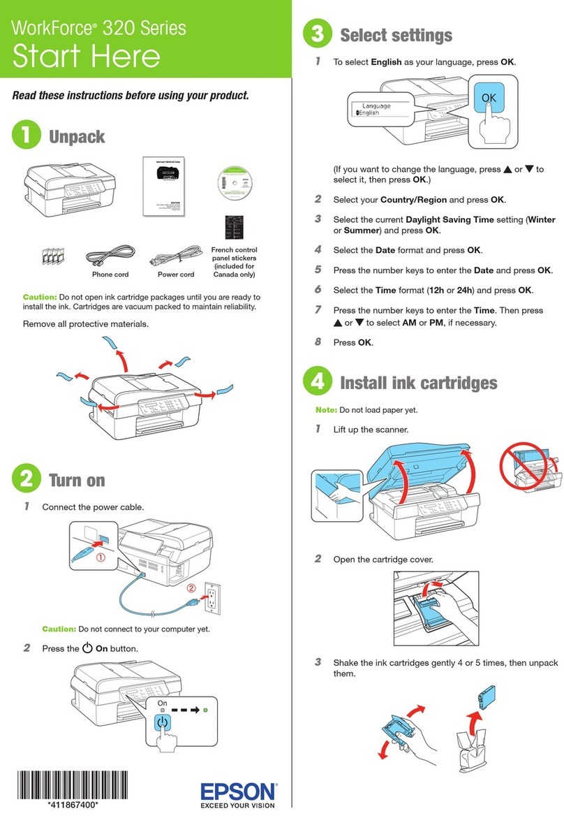 Epson WorkForce 320 Manual
