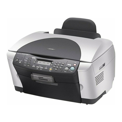 Epson RX500 - Stylus Photo Color Inkjet User manual