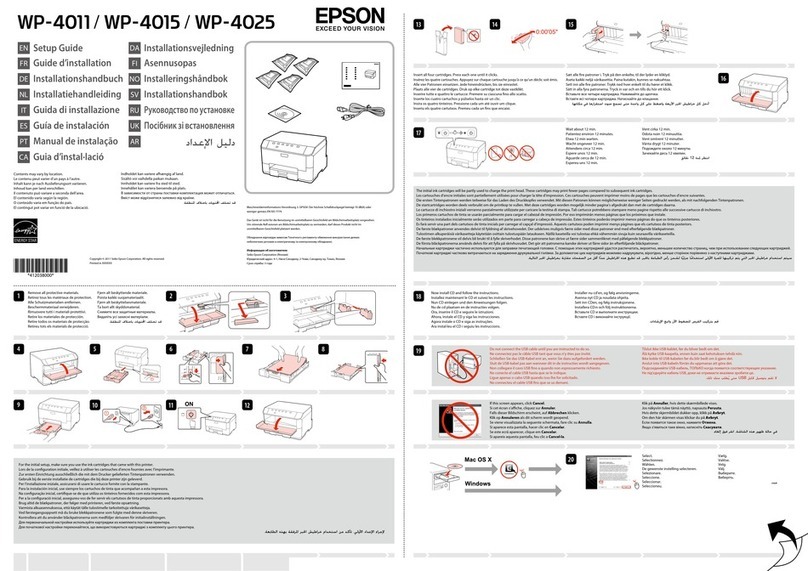 Epson WorkForce Pro WP-4025 DW User manual