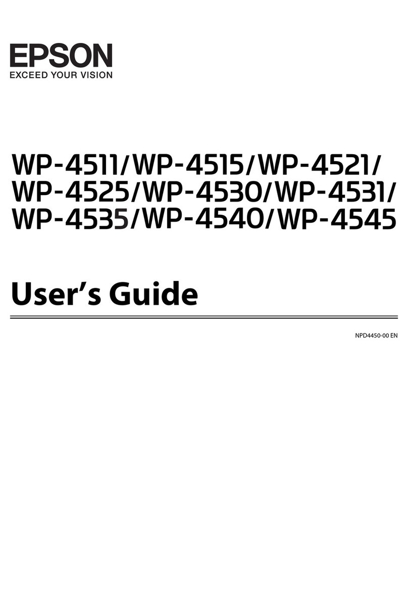 Epson WorkForce Pro WP-4500 Series User manual