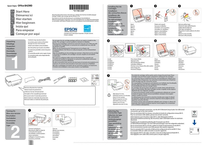 Epson Stylus Office B42WD User guide