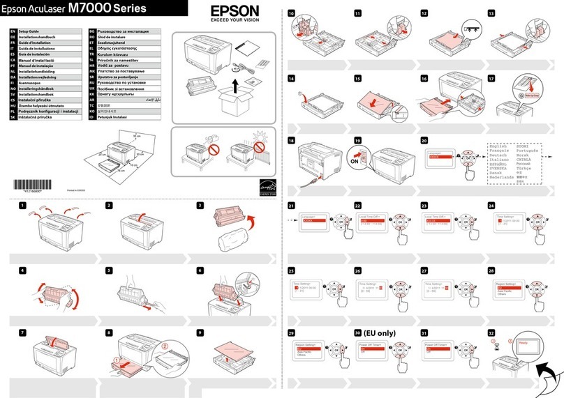 Epson AcuLaser M7000N series User manual
