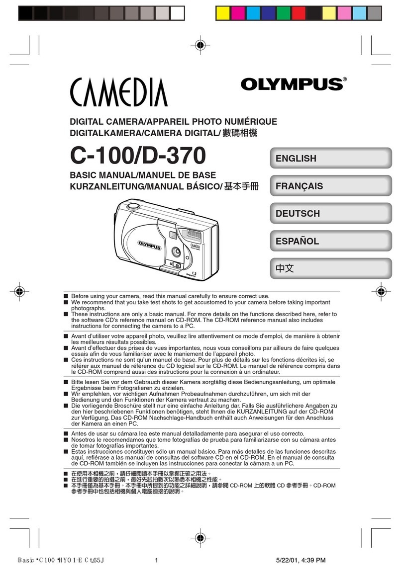 Olympus CAMEDIA C-100 Basic Manual