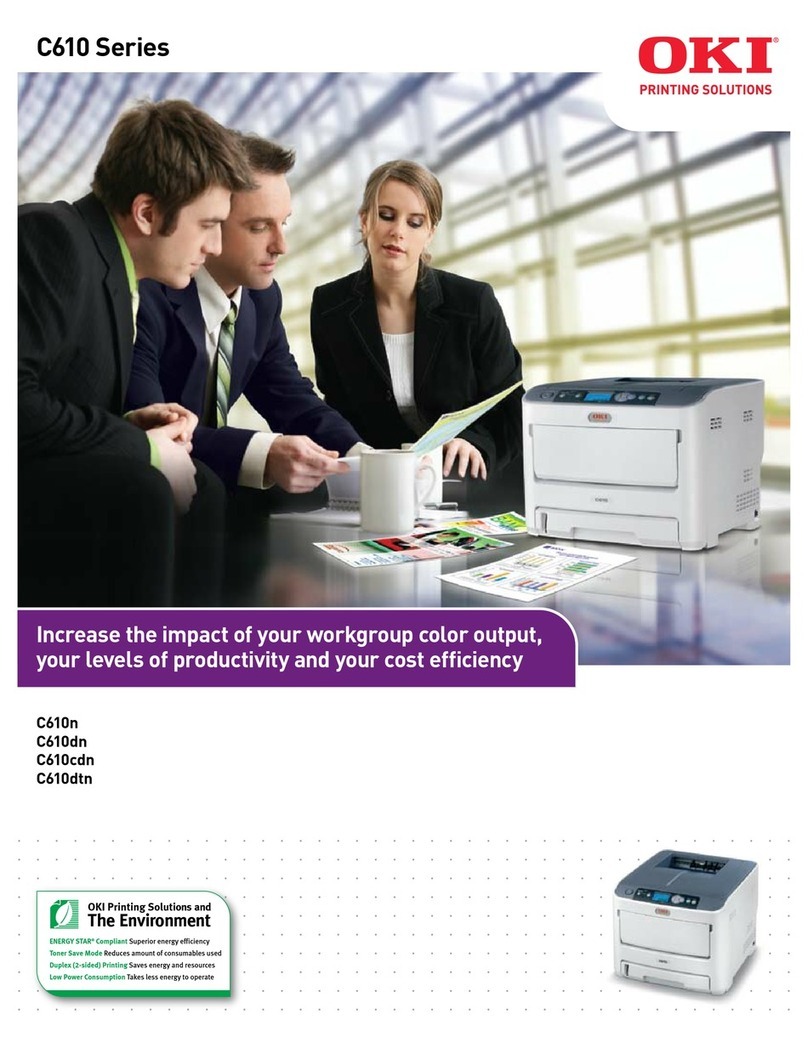 Oki C610cdn User manual
