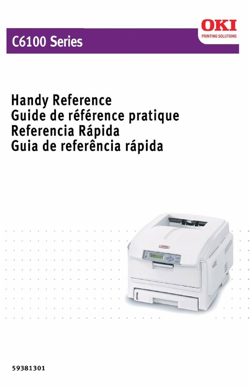 Oki C6100dn Service manual