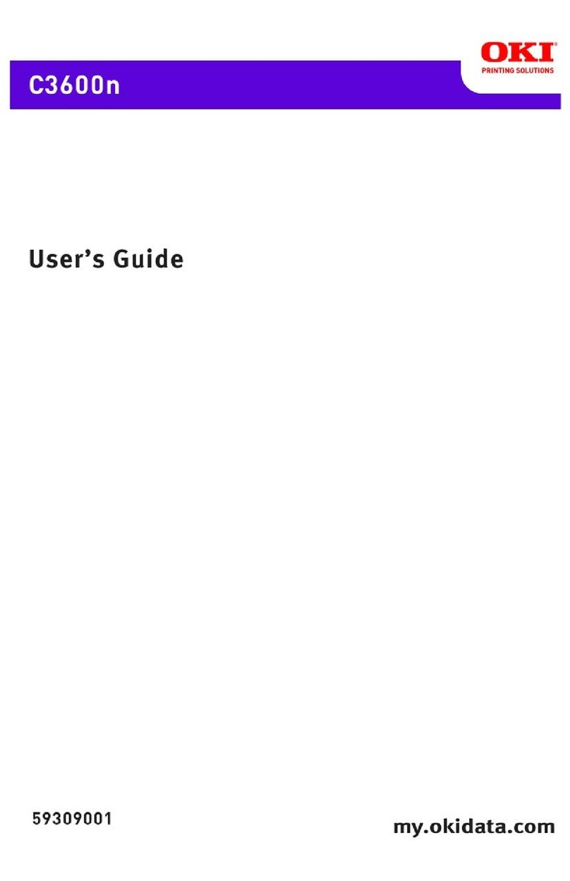 Oki C3600n User manual