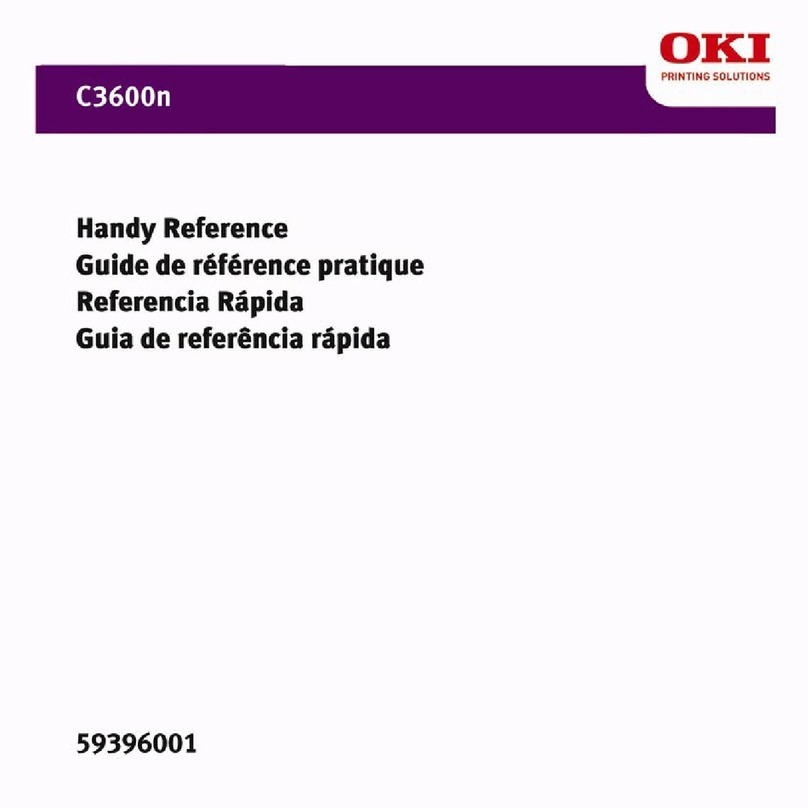 Oki C3600n Service manual
