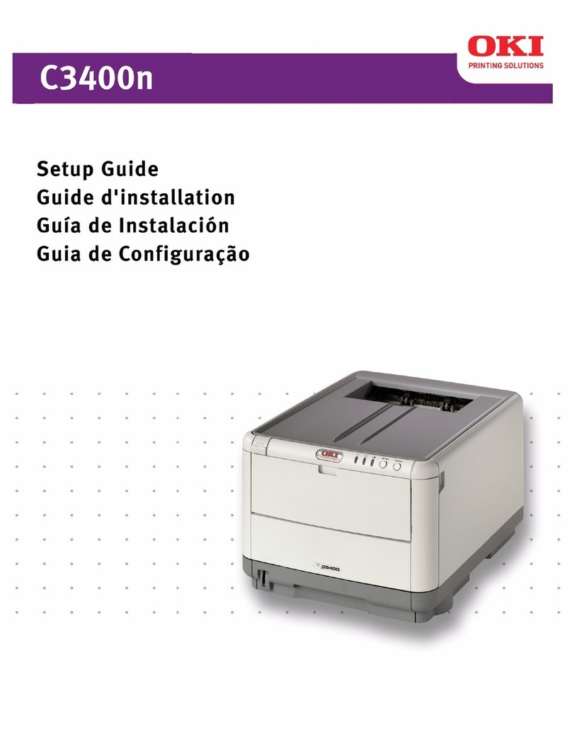 Oki C3400n User manual