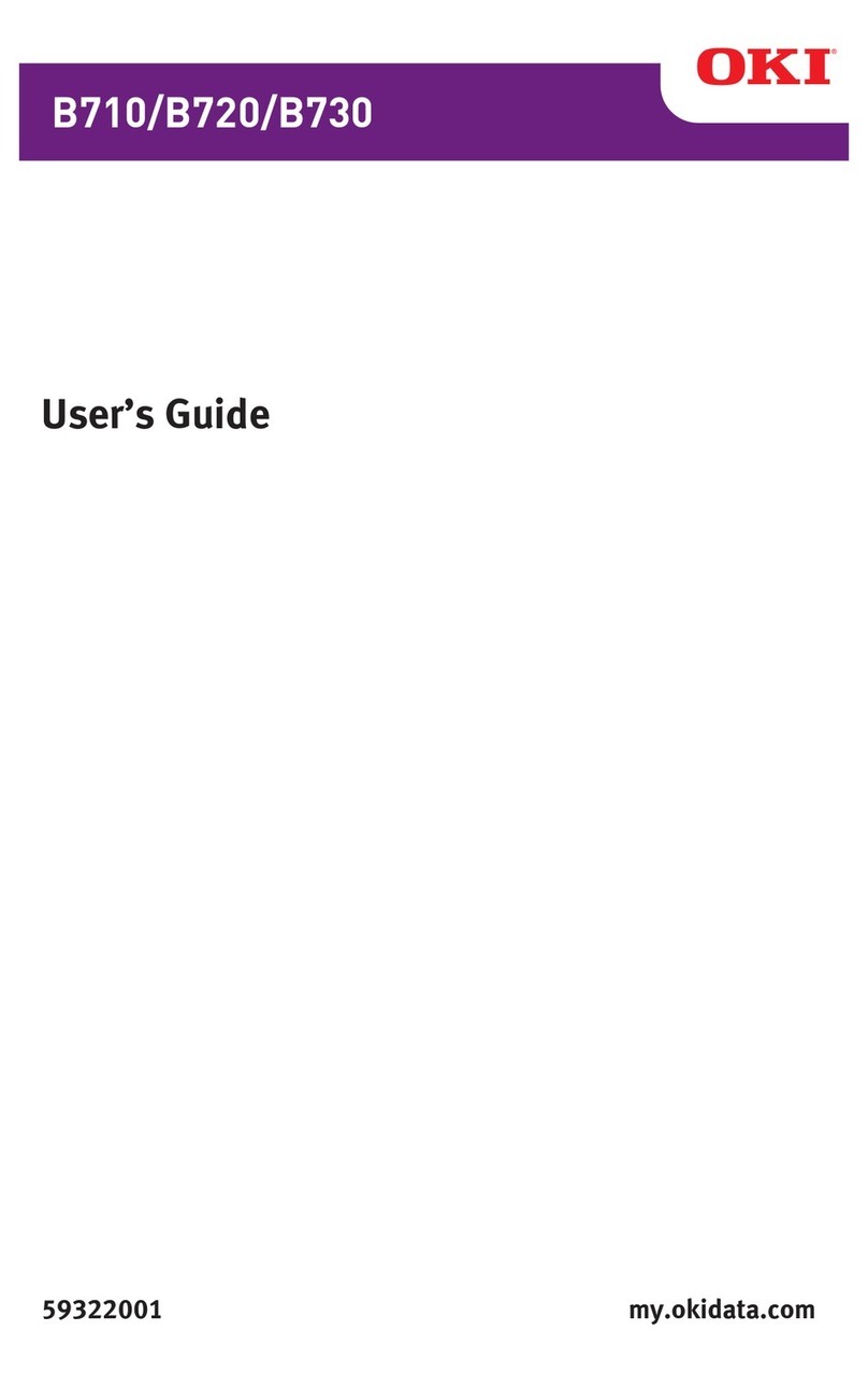 Oki B710n User manual