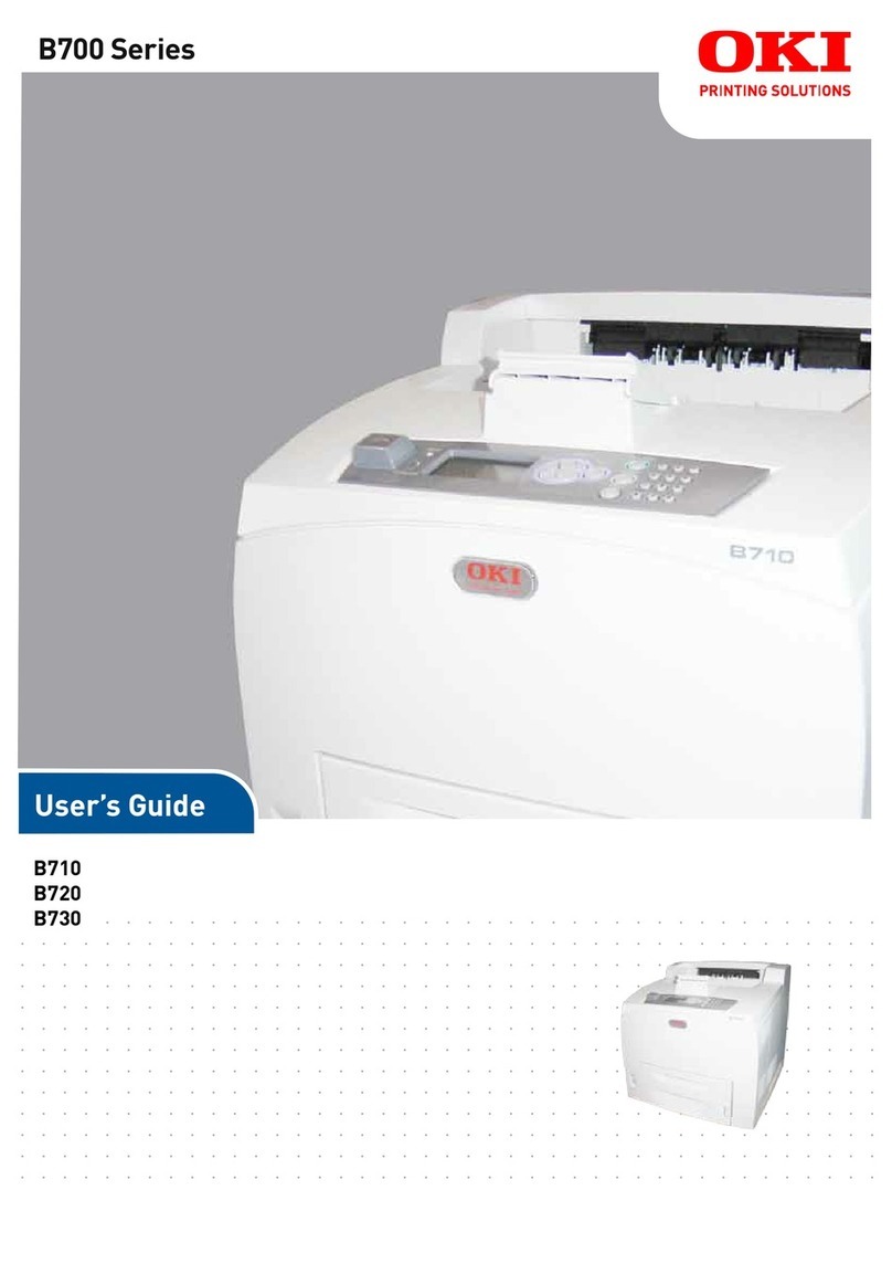 Oki B720dn User manual