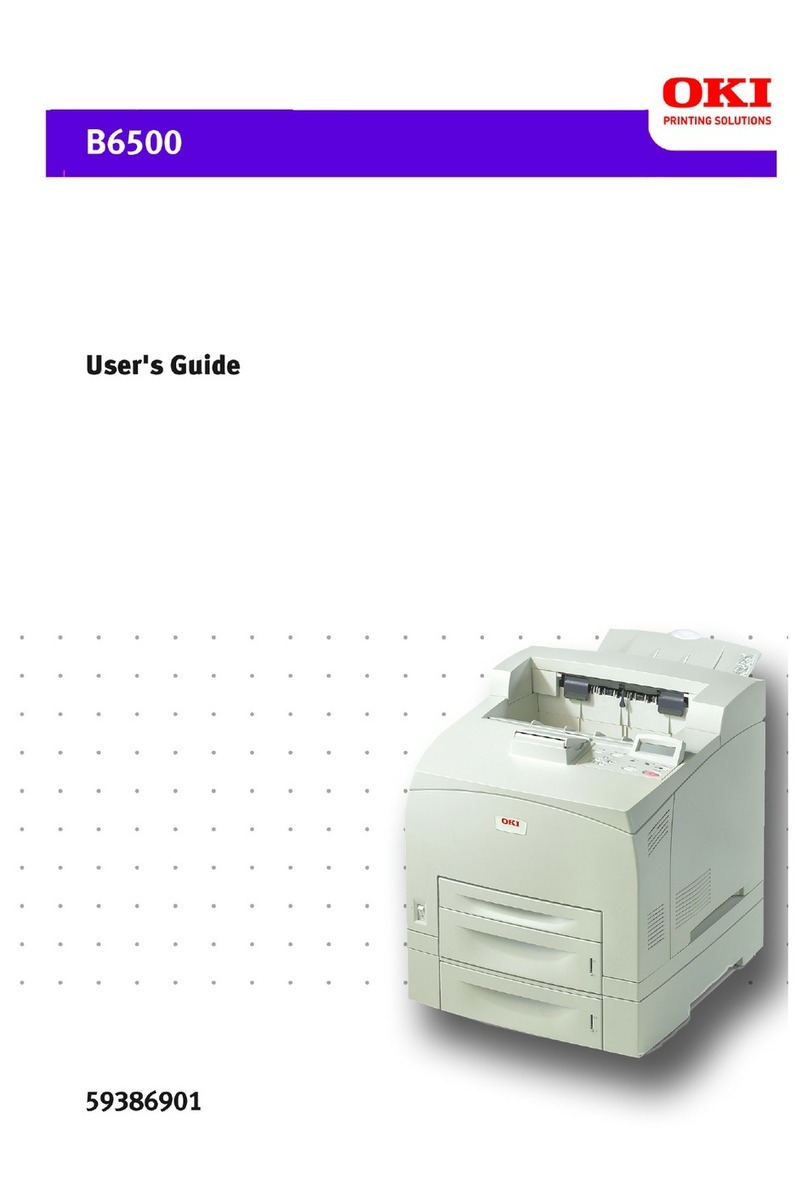 Oki B6500 Series User manual